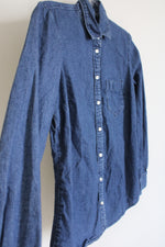 J. Crew Long Sleeve Denim Top | XS