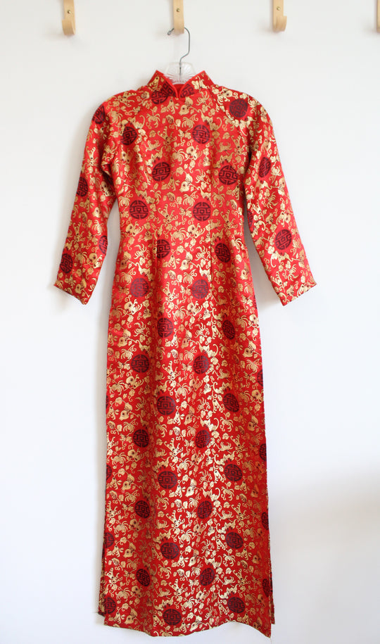 Red & Gold Chinese Dress | XS/S