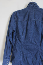 J. Crew Long Sleeve Denim Top | XS