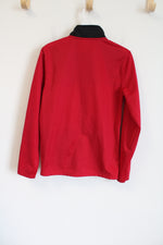 AND1 Red & Black Zip Up Jacket | L (10/12)