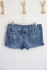 Bullhead Boyfriend Distressed Jean Shorts | 13