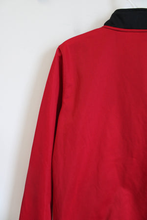 AND1 Red & Black Zip Up Jacket | L (10/12)