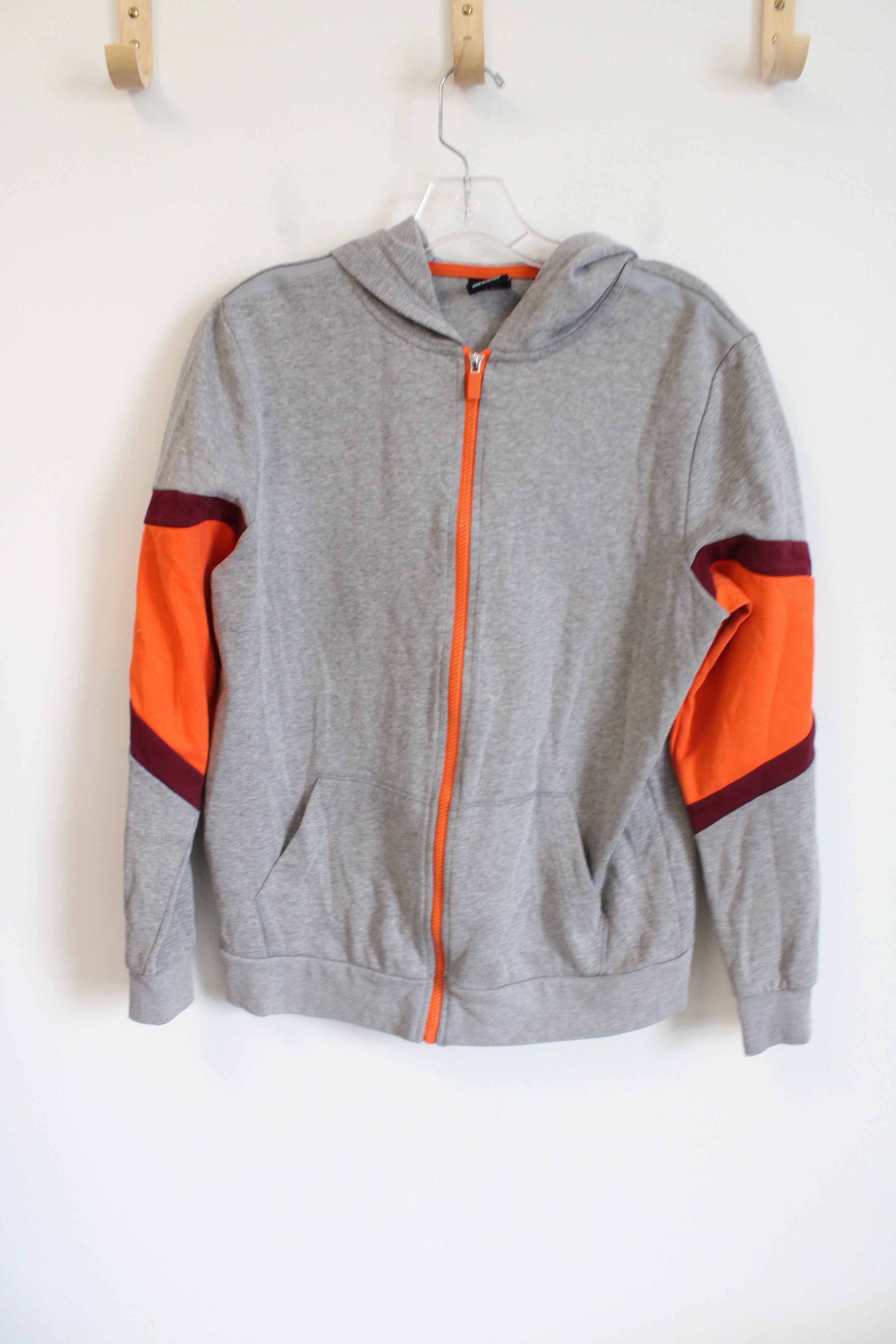 Athletic Works Gray Orange Hoodie Jacket | XXL (18)