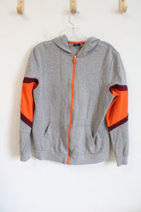 Athletic Works Gray Orange Hoodie Jacket | XXL (18)