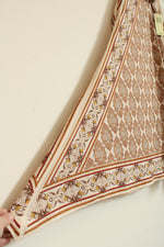 NEW Max Edition Tan and Burgundy Printed Tank Tunic | S