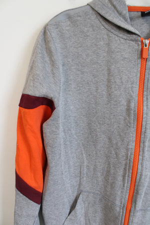 Athletic Works Gray Orange Hoodie Jacket | XXL (18)
