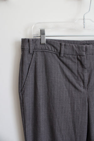 Worthington Lose Rise Slim Fit Gray Dress Pants | 8