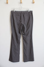 Worthington Lose Rise Slim Fit Gray Dress Pants | 8