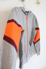 Athletic Works Gray Orange Hoodie Jacket | XXL (18)