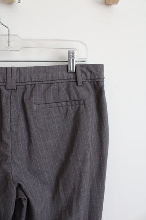Worthington Lose Rise Slim Fit Gray Dress Pants | 8