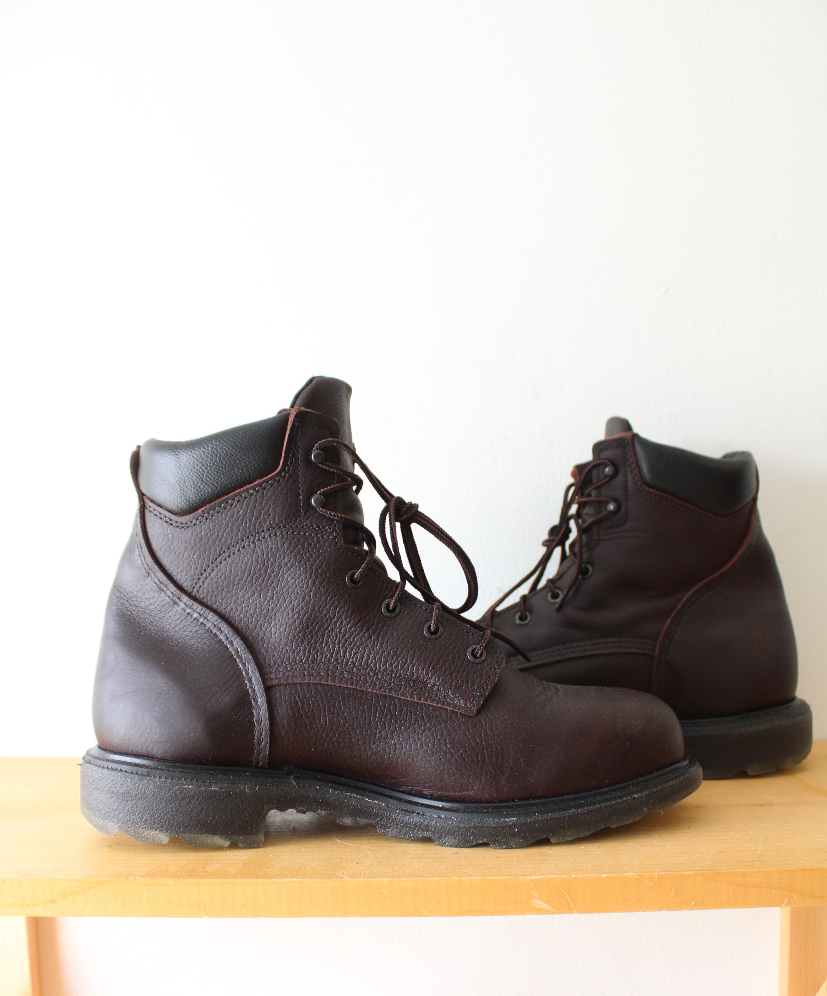 Red Wings 606 Brown Leather Boots | Size 12