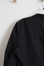 Haggar In Motion Tailored Fit Black Blazer | 48R