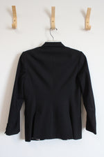 Banana Republic Black Wool Blend Blazer | 6