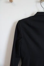 Banana Republic Black Wool Blend Blazer | 6