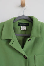 Harve Benard Wool Blend Green Jacket | 12