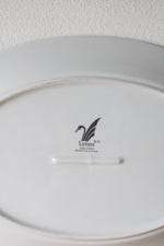Lynns Fine China Blue Floral Serving Platter