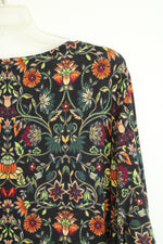 J. Jill Black Floral Tunic | 3X