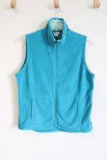 White Sierra Blue Vest | L