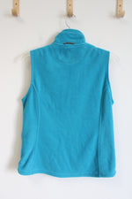 White Sierra Blue Vest | L