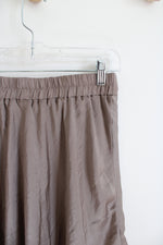 Wishlist Apparel Taupe Flowy Mini Skirt | S