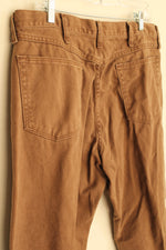Legendary Gold Light Brown Relaxed Fit Denim Pants | 36 x 30