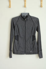 Old Navy Active Gray Full Zip Athletic Jacket | S