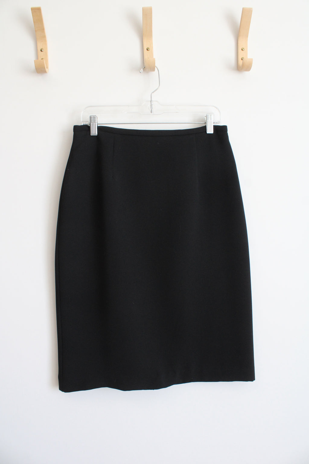 Emma James Stain Resistant Black Business Skirt | 12