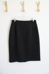 Emma James Stain Resistant Black Business Skirt | 12