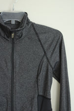 Old Navy Active Gray Full Zip Athletic Jacket | S