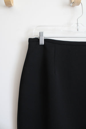 Emma James Stain Resistant Black Business Skirt | 12