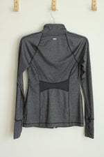 Old Navy Active Gray Full Zip Athletic Jacket | S