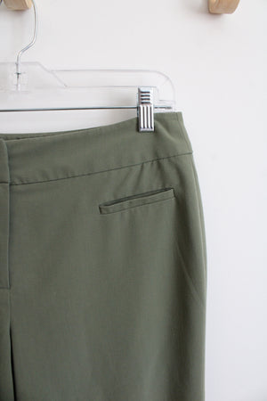 Larry Levine Stretch Green Dress Pants | 6