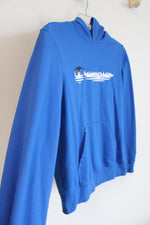 Champion Cobalt Blue Logo Hoodie | Youth XL (16)
