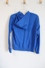 Champion Cobalt Blue Logo Hoodie | Youth XL (16)
