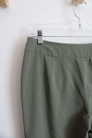 Larry Levine Stretch Green Dress Pants | 6