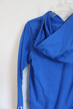 Champion Cobalt Blue Logo Hoodie | Youth XL (16)