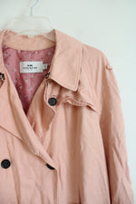 Coach Peach Trench Coat | XL