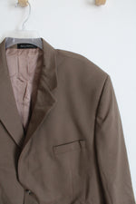 Chaps Brown Wool Blazer | 48R