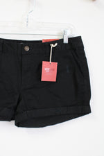 NEW Mossimo Mid Rise Black Short | 8