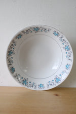 Lynns Helen Fine China Blue Floral Serving Bowl | 9"