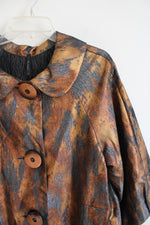 I.C. By Connie K Copper & Gray Jacket | L
