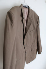 Chaps Brown Wool Blazer | 48R