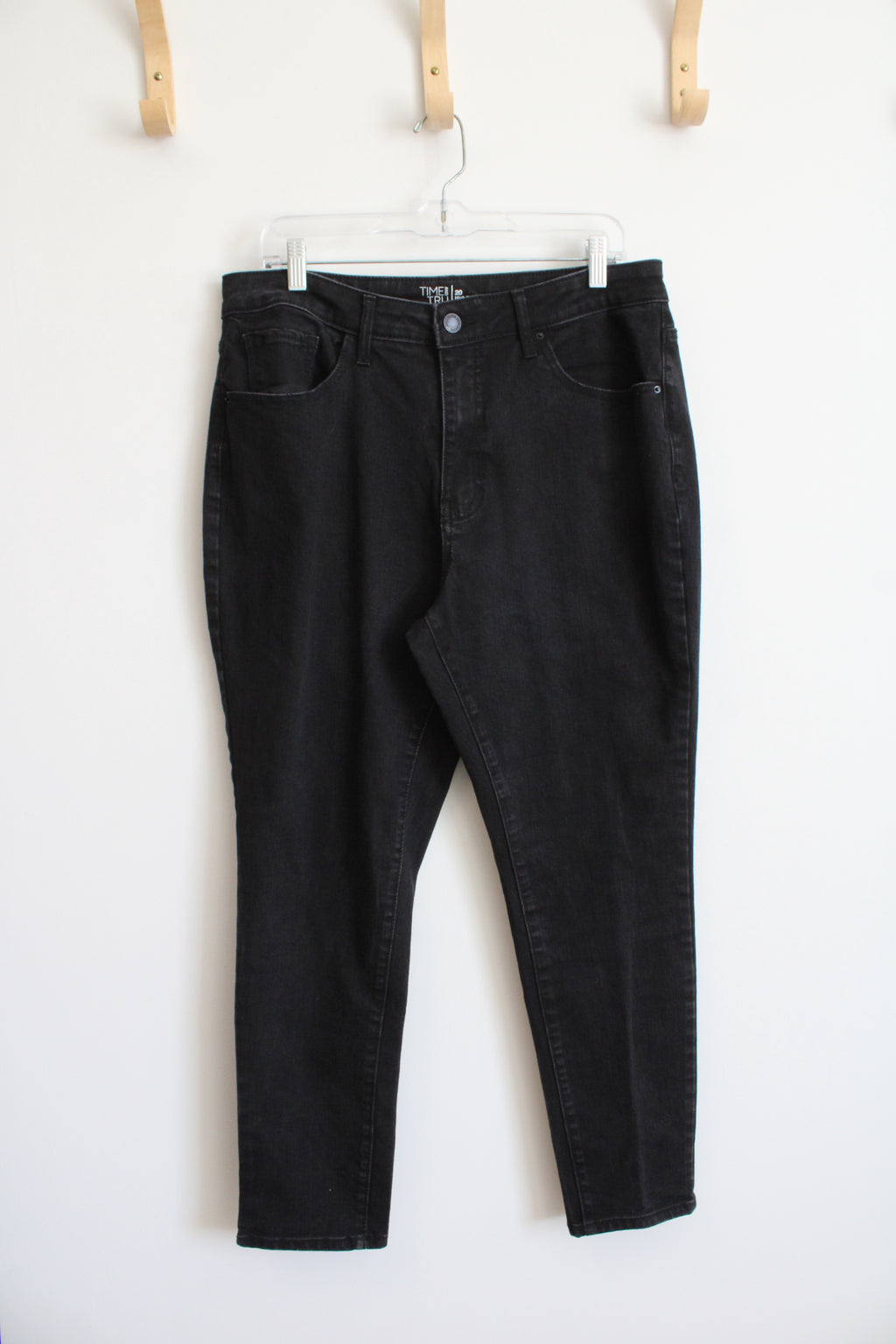 Time and Tru High Rise Skinny Black Pants | 20