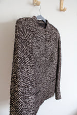 Jones New York Brown & White Tweed Jacket | 2