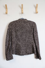 Jones New York Brown & White Tweed Jacket | 2