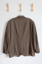 Chaps Brown Wool Blazer | 48R