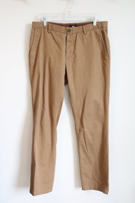 H&M Brown Chino Pants | 34X31