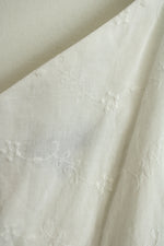 Trixxi White Eyelet Ruffle Tiered Shirt | XL