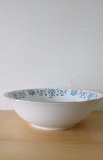Lynns Helen Fine China Blue Floral Serving Bowl | 9"