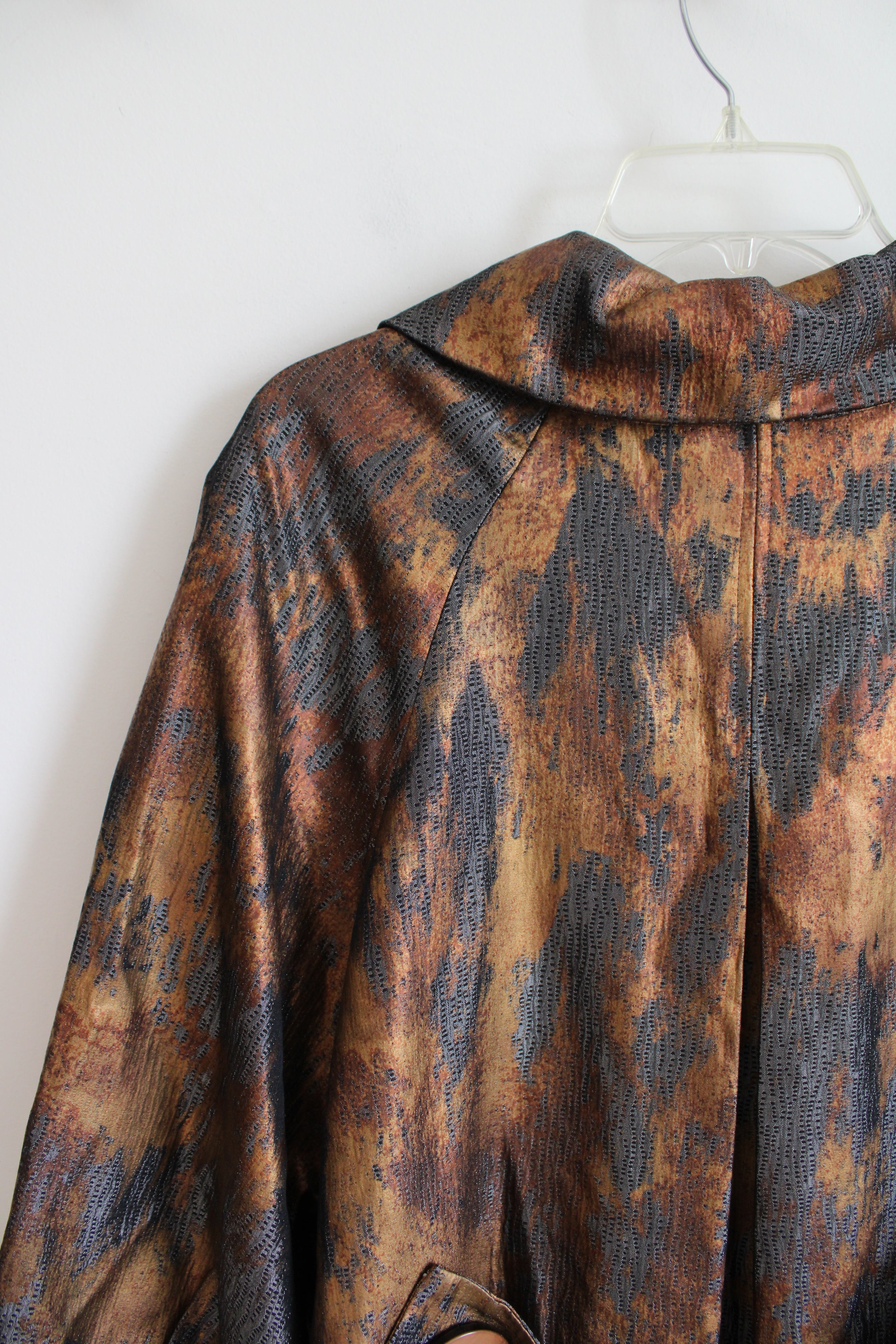 I.C. By Connie K Copper & Gray Jacket | L